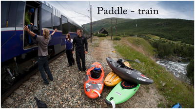 > Paddle train is my newest project. During two weeks last summer four paddlers travelled only with train around in Norway to paddle some of the best white water you can fins along the railway. Rivers like Raundalselvi, Moldåi, Ustekveikja, Ustenåi, Driva and Rauma gave us fantastic a fantastic time, and a way harder mission than we expected. We only brought what we could carry in our kayaks. No extra clothes or shoes. Just one dry sett in the back of the boat together with a sleeping bag and a term a-rest...
On the mission was Lukas Wielatt, Ron Fischer, Tomas Marnics and Benjamin Hjort. The movie is filmed, edited and copyrighted to Benjamin Hjort. Big thanks to Ugress for a great soundtrack. Visit their webpage http://www.ugress.com, and listen to some great music! > Paddle train is my newest project. During two weeks last summer four paddlers travelled only with train around in Norway to paddle some of the best white water you can fins along the railway. Rivers like Raundalselvi, Moldåi, Ustekveikja, Ustenåi, Driva and Rauma gave us fantastic a fantastic time, and a way harder mission than we expected. We only brought what we could carry in our kayaks. No extra clothes or shoes. Just one dry sett in the back of the boat together with a sleeping bag and a term a-rest...
On the mission was Lukas Wielatt, Ron Fischer, Tomas Marnics and Benjamin Hjort. The movie is filmed, edited and copyrighted to Benjamin Hjort. Big thanks to Ugress for a great soundtrack. Visit their webpage http://www.ugress.com, and listen to some great music!